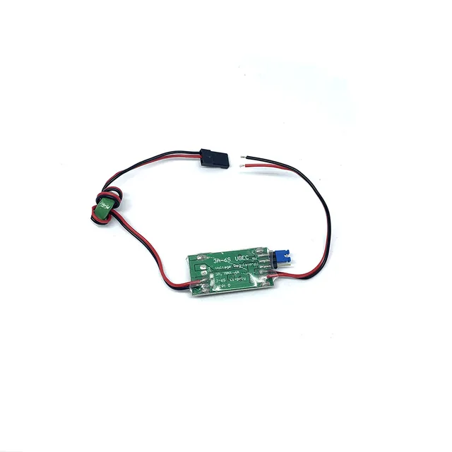 5V / 6V RC UBEC 3A Max 5A Lowest RF Noise BEC Full Shielding Antijamming Switching Regulator 4
