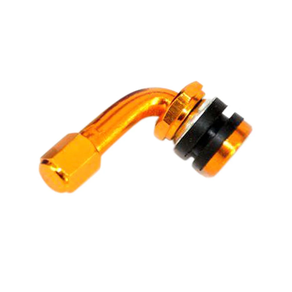 Dovewill Motorcycle Motorbike Scooter CNC 90 Degree Angle Wheel Rim Tire Valve Stem Motorcycle Valve Stems 