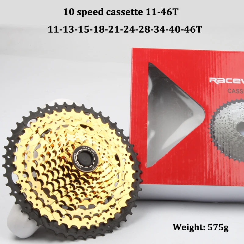 RK M6010 кассета 10 скорость 11-46 T MTB дорожный велосипед 10 скоростная кассета 11-50 T набор звездочек со встроенной трещоткой для горного велосипеда кассета подходит для SRAM Shimano