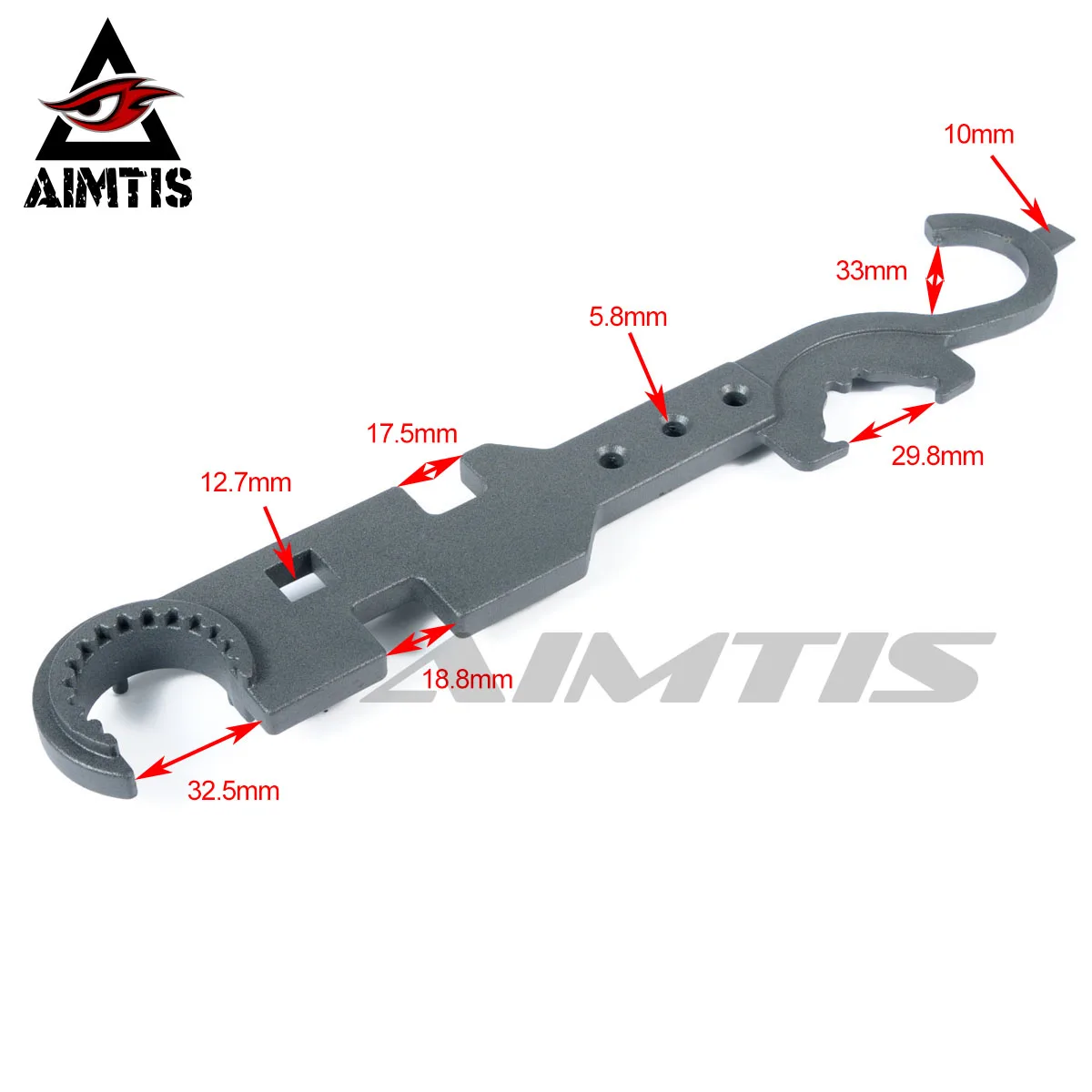 AIMTIS тактический AR15/M16/M4 гаечный ключ инструмент многоцелевой комбинированный ключ Пистолет Аксессуары для установки винтовки