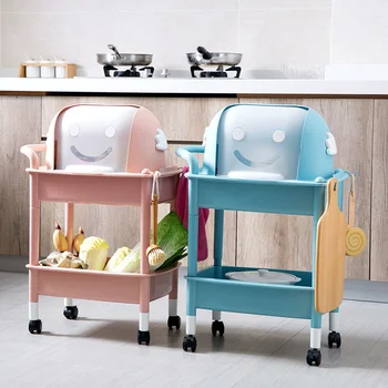 

Creative removable flip double racks Home fruit rack kitchen racks dust and fruit racks with lid rack WF4021606