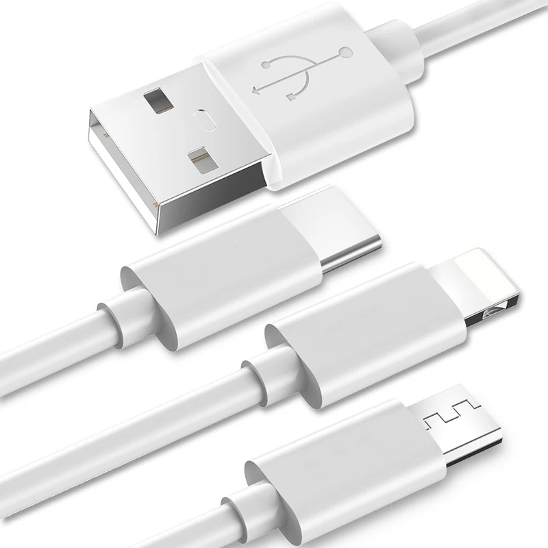 Кабель USB для зарядки и передачи данных для ligtning, кабель Micro USB type-C для iPhone X 8 7 6 5 0,25 м 1 м шнур зарядного устройства для мобильных телефонов