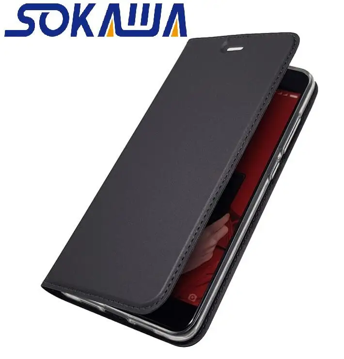 Фото Раскладной Магнитный чехол для Nokia 5 и 6 тонкий защитный чехол-книжка с подставкой