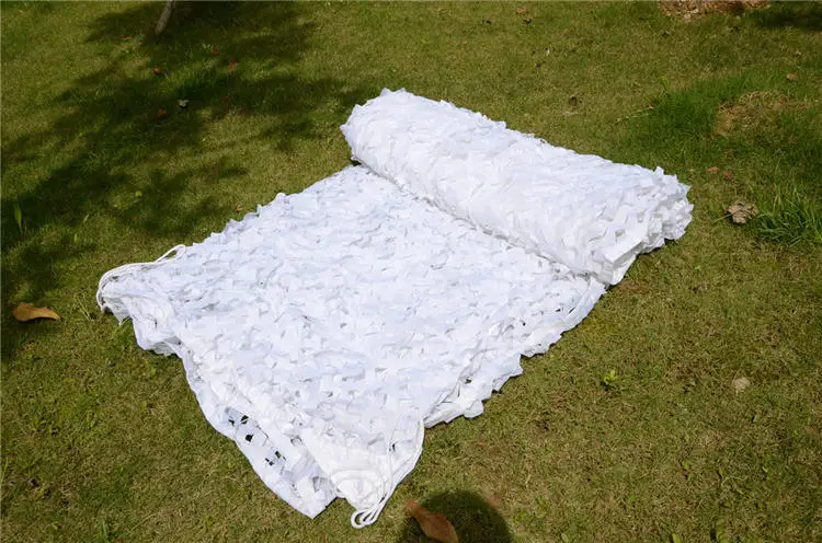 Rede de Camuflagem Areia para Esconder Welead Reforçado Militar Selva Branco Azul Sombra Toldo Jardim Malha 6x10 10x6 6*10m 10*6m 6x10m 7 WELEAD 6x10M Reforçado Rede de Camuflagem Militar