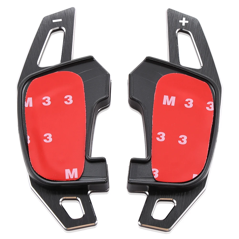 Black Metal Paddle Shift Shifter Extension For VW Volkswagen Golf GTI MK7 GOLF R MK7 GOLF GTD