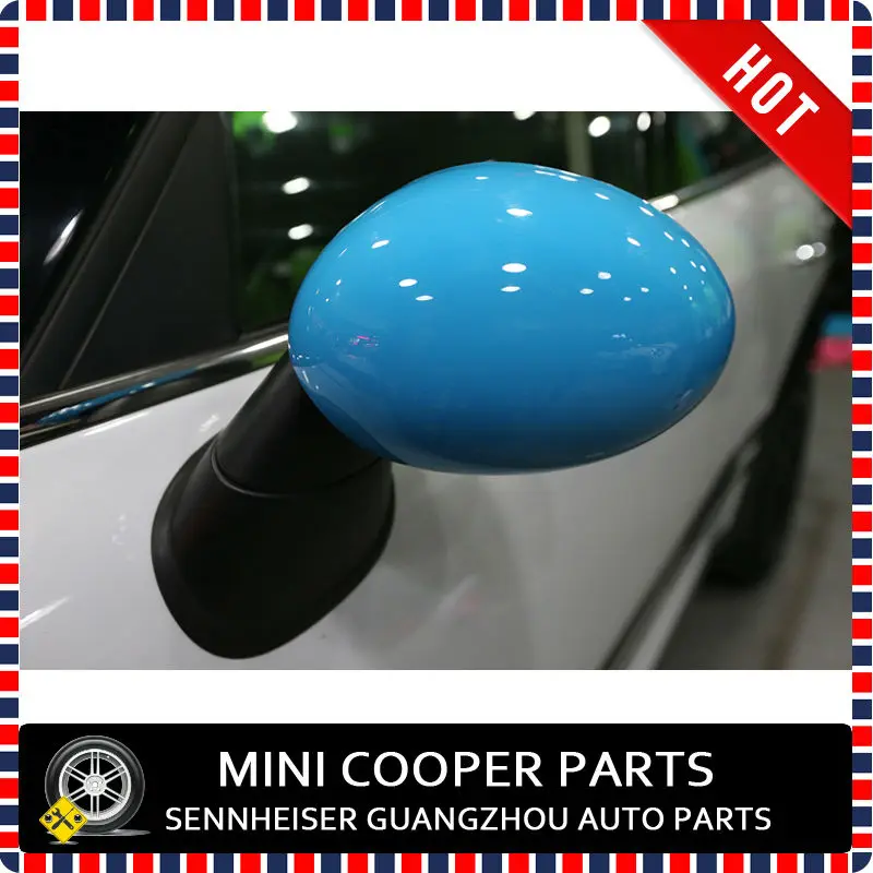 Blue Color Style Side Mirror Cover-4