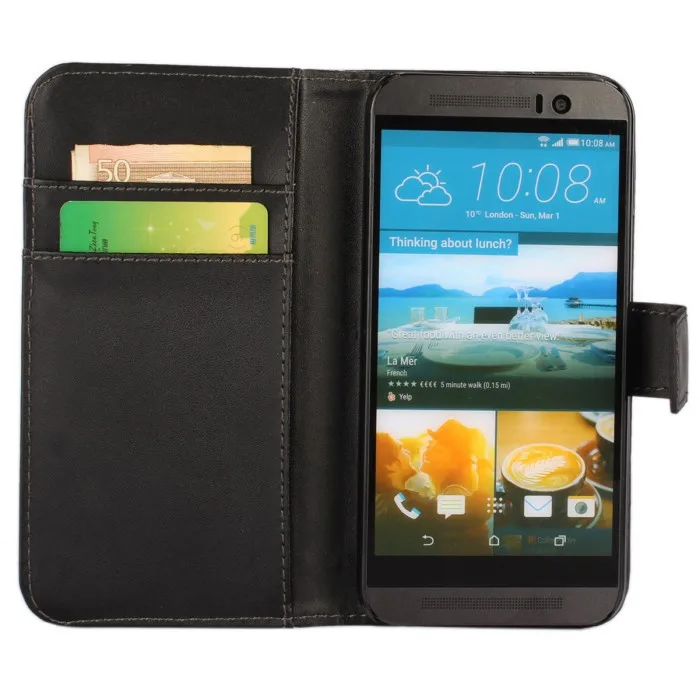 hTC One M9 PU Wallet Case (5)