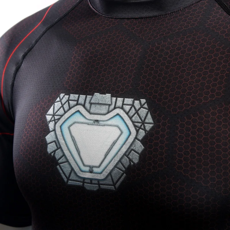 Костюм Мстители: Infinity War Железный человек Tony Stark футболка костюм для