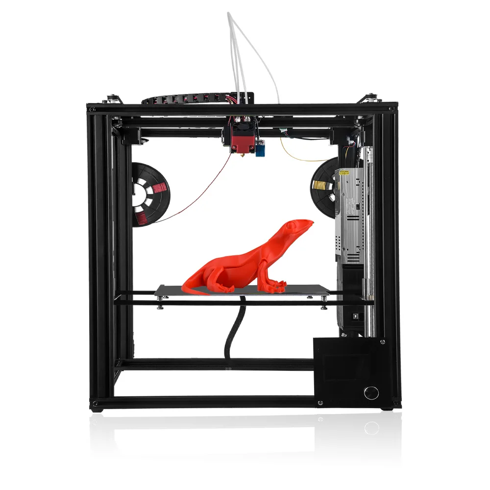 ZONESTAR Z9 3D принтеры большой Dule экструдер Auto Level Лазерная Гравировка металлический