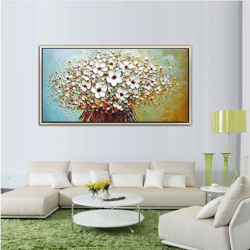 hand painted canvas oil painting