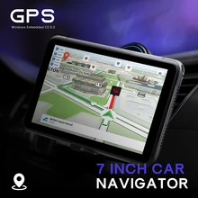 706 7 pollici Camion Navigazione GPS Per Auto Navigatore Win CE 6.0 Touch Screen Video Audio Giocatore del Gioco Auto Navigatori GPS con Il Programma Libero