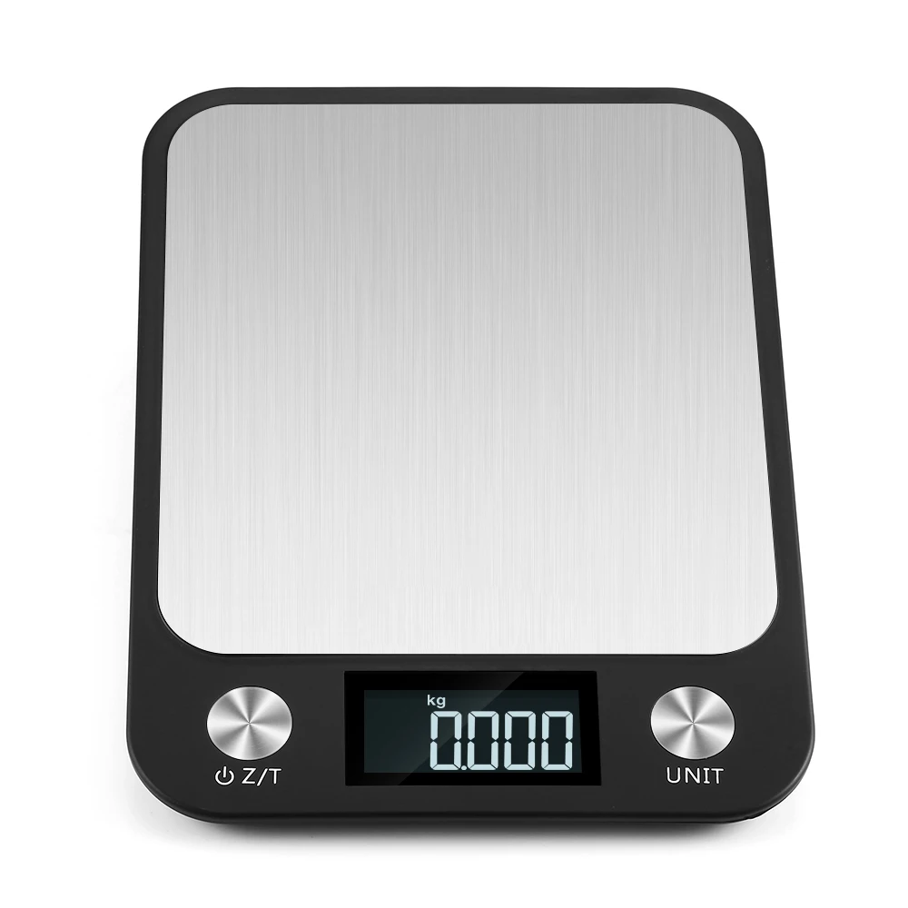 10 кг 5 кг/1 г цифровые кухонные весы электронные кухонные весы кухонные приборы для измерения пищевых продуктов ЖК-дисплей Портативный Баланс гаджеты - Цвет: 10KG