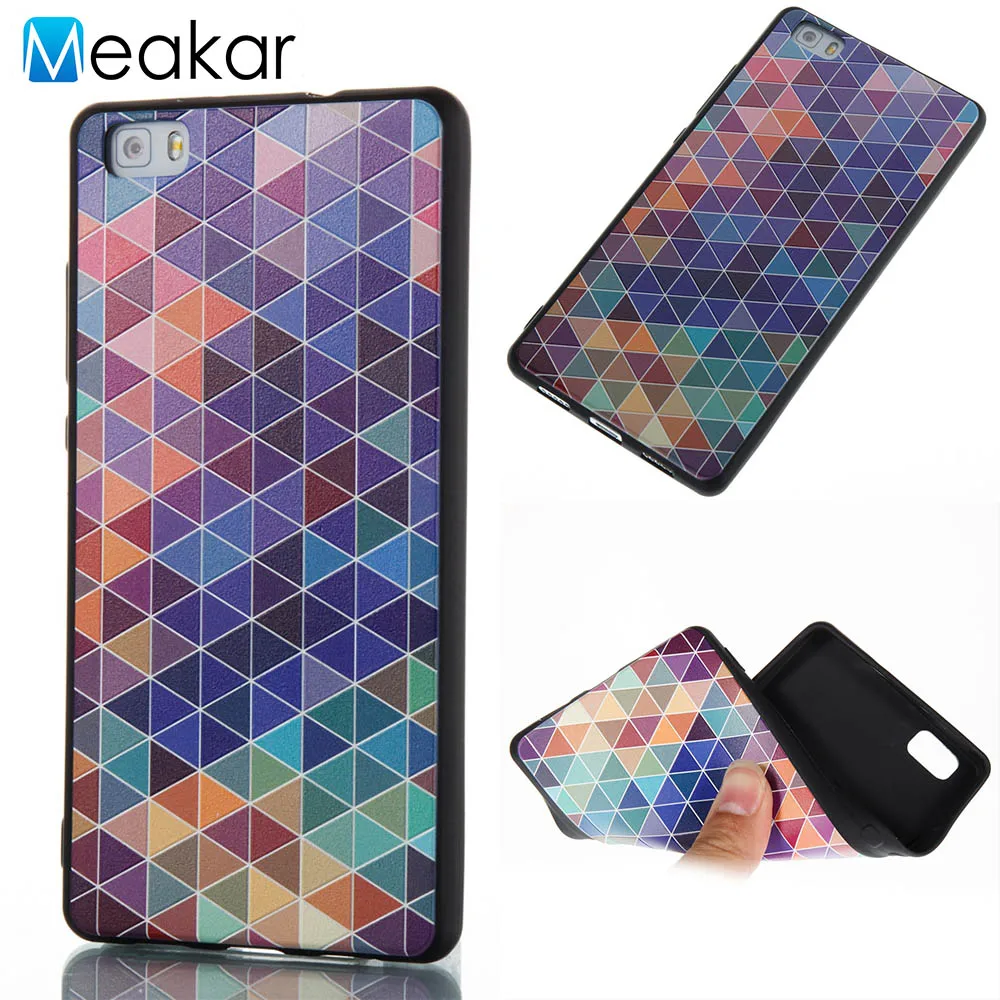 Coque Cover 5.0For Huawei P8 Lite Case For P9 G9 Plus Premium Honor 8 Smart Dual 2016 Phone Back |