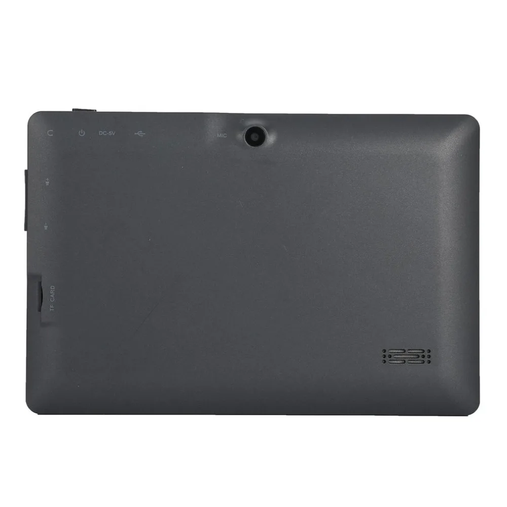 7-дюймовый четырёхядерный планшетный компьютер Q88h все-в A33 Android 4,4 Wi-Fi Интернет Bluetooth 512 МБ+ 4 Гб удобный 9 видов цветов на выбор