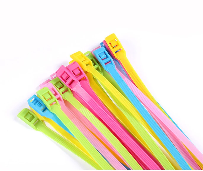 8x350 Mm Detachable Cable Tie Releasable Reusable Nylon Wire Zip Tie