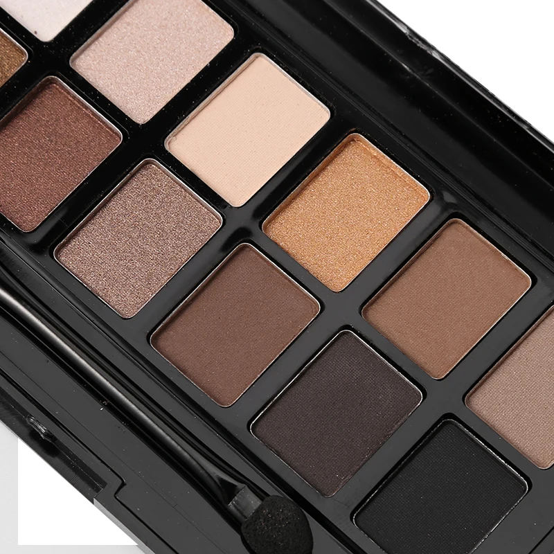 Nudes Earth color макияж тени для век Палитра 12 цветов осветляющие дымчатые тени для век мерцающие матовые профессиональные минеральные водонепроницаемые