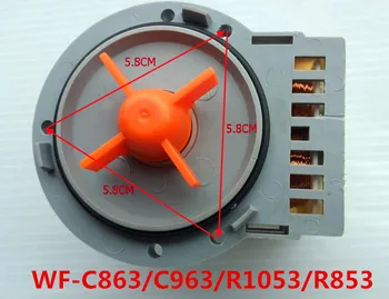 

1pcs Applicable Original Samsung Washing Machine Drainage Pump Motor Parts WF-C863 / C963 / R1053 / R853 Washing Machine Parts