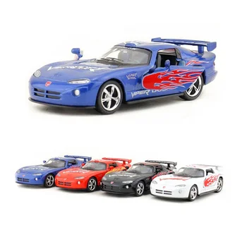 

High simulation modern Dodge Viper GTSR Racing model,1: 36 scale alloy pull back car model,2 open the door,free shipping