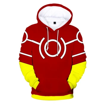 

My hero academia clothes Fighting suit COS autumn and winter warm loose leisure hooded sweatshirt jacket unisex couple