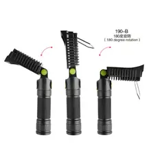 16 светодиодов, белый, красный, синий светильник, рабочая лампа для ремонта автомобиля, рабочий светильник-вспышка, фонарь для кемпинга