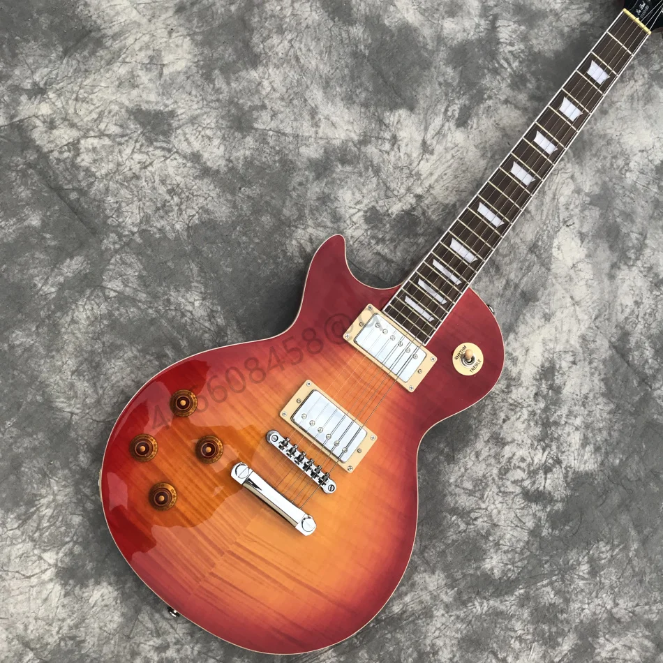 

Free shipping Factory custom good Sound Wholesale new electric guitar fingering custom made 6 strings musical NO.1 Color gift 1