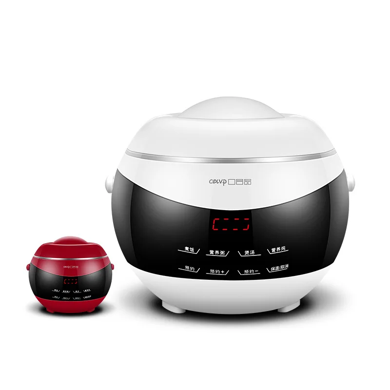 

Electric Lunch Box Mini Rice Cooker Pressure Cooker Lunch Warmer Cooker Robot Mini 2-3 Person Intelligent 2L Rice Cooker