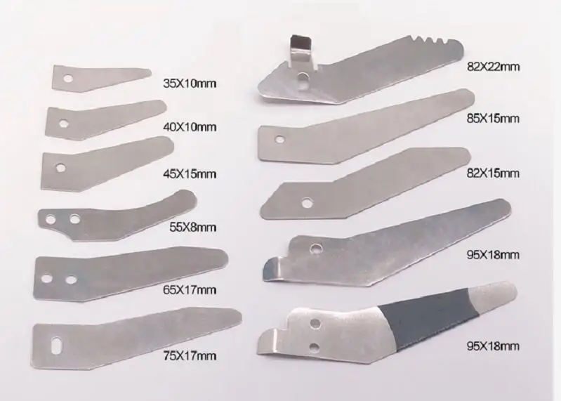 

FUMAO Manufacture flexible stainless steel flat metal springs clips for led downlight with spring clip