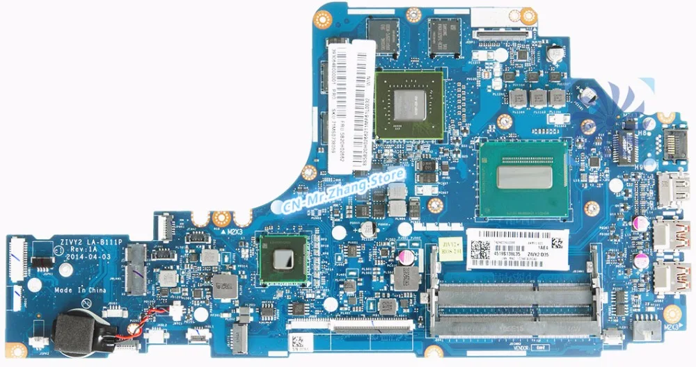 Материнская плата SHELI для ноутбука Lenovo Y50 70 с фотографическим процессором 5B20G57043