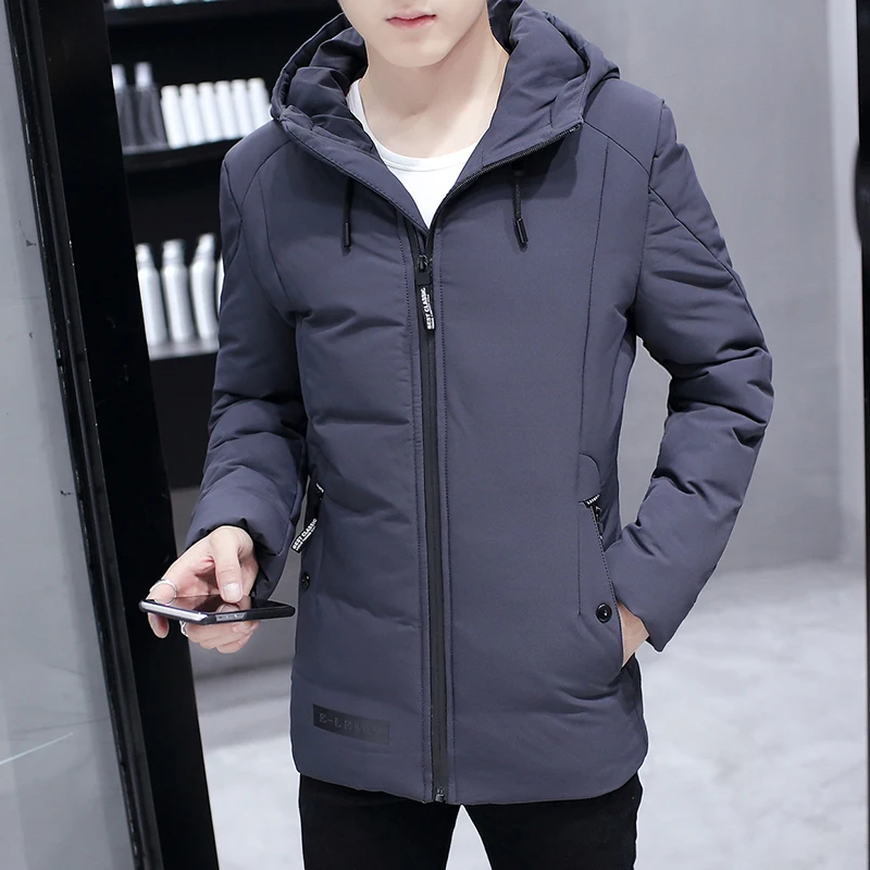 Зимняя новая хлопковая одежда мужское пальто Корейская версия трендовая утолщенная зимняя куртка