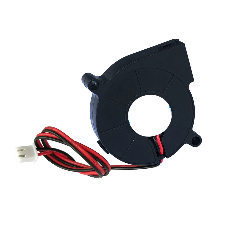 

5015 12V&24V Cooling Turbo Fan Brushless 3D Printer Parts 2Pin For Extruder DC Cooler Blower 50x50x15mm Part Black Plastic Fans