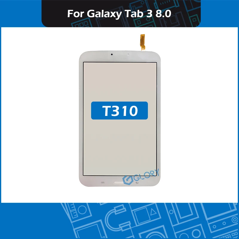 Новый Белый 8 ''T310 для Samsung Galaxy Tab 3 0 SM-T310 Передний сенсорный экран дигитайзер