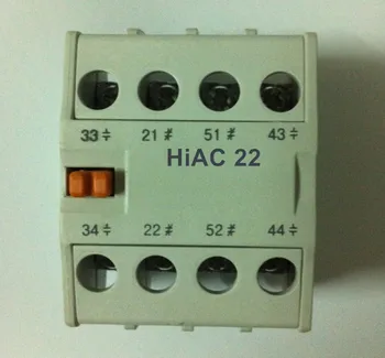 

HiAC22, (NEW 100%) HYUNDAI Magnetic Contactor Accessories (Top contactor installation) , HiAC 2+2 Aux.Contact Block
