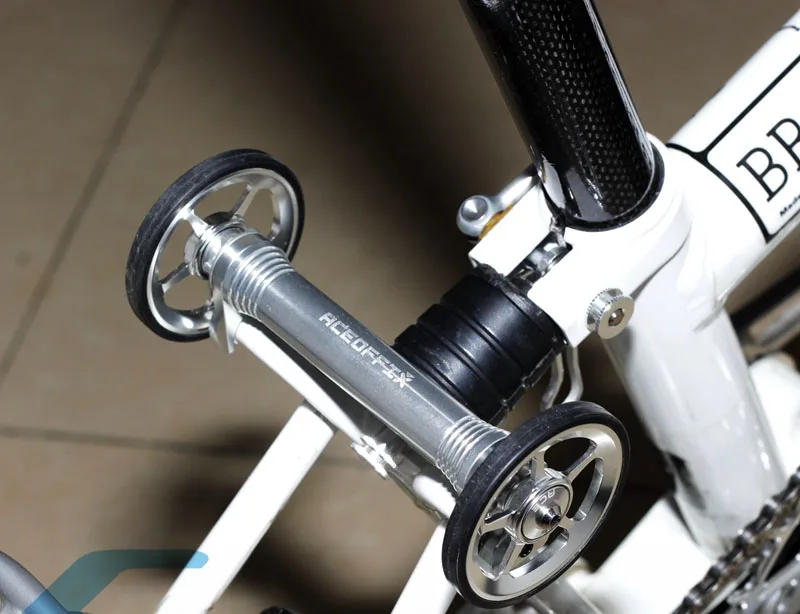 Sale Folding Bicycle Racks Easy Wheel Extension Block Telescopic Rod for Brompton 7 Sale Folding Bicycle Racks Easy Wheel Extension Block Telescopic Rod for Brompton 7
