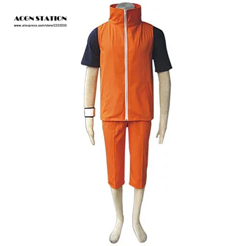 

2018 ACGN STATION Free Shipping Naruto Shippuden Uzumaki Naruto Adult Cosplay Costume Anime Halloween Christmas Costume