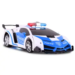 RC автомобиль роботы-трансформеры спортивный автомобиль модель игрушечные роботы Прохладный деформации автомобиль дети игрушки подарки