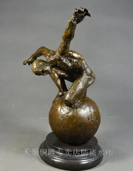

Art Deco Sculpture Dance Man Bronze Statue