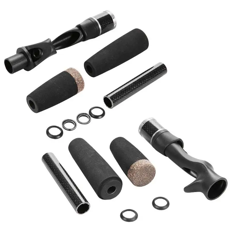 

EVA Handle Split Cork Rear Grip Reel Seat Fishing Rod Building Repair Kit for Baitcasting/Spinning Fishing Reel