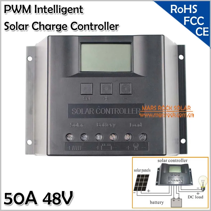 50A 48V Solar Charge Controller, Solar System Controller with LED Dispaly, Solar Controller 50A 48V, PWM Solar Regulator 50A 48V 50A 48V Solar Charge Controller, Solar System Controller with LED Dispaly, Solar Controller 50A 48V, PWM Solar Regulator 50A 48V