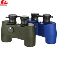 ZIYOUHU 7x50 бинокль телескоп Военный водонепроницаемый бинокль w/внутренний дальномер компас синий армейский зеленый