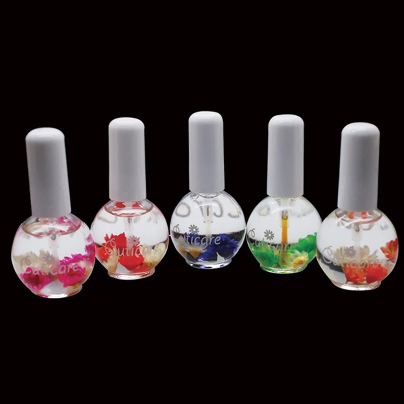 1 Бутылки Nail Art Питания Масло Для Кутикулы Свежий Аромат Ногтей Смягчение Инструмент (Случайный Цвет)