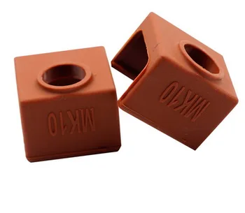 

200pcs MK10 Silicone Sock brown instead Ceramic Insulation SILICONE HEATER BLOCK COVER