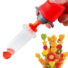 

Creative Kitchen Cooking Accessories Plastic Flower Shape Cutter Food Fruit Vegetable Cutting Slicer Cake Decoration Molds Tools