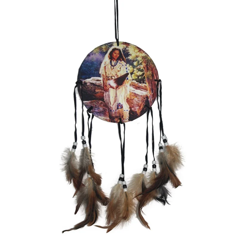 Aliexpress.com : Buy 37cm Long Indians Oil Painting Circle
