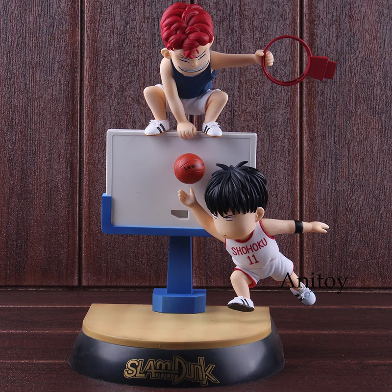 

Shohoku Slam Dunk Hanamichi Sakuragi & Kaede Rukawa Figure PVC Action Figure Anime Collectible Model Toy