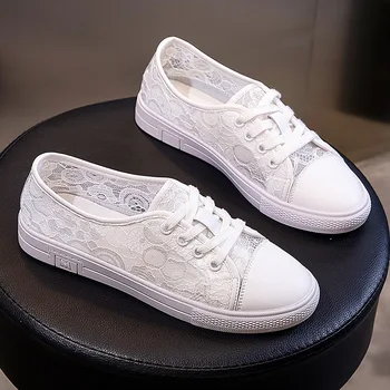 

Casual Shoes Women Fashion Brand White Sneakers zapatos de mujer Fashion Brand Genuine Leather chaussures femme Ladies footware