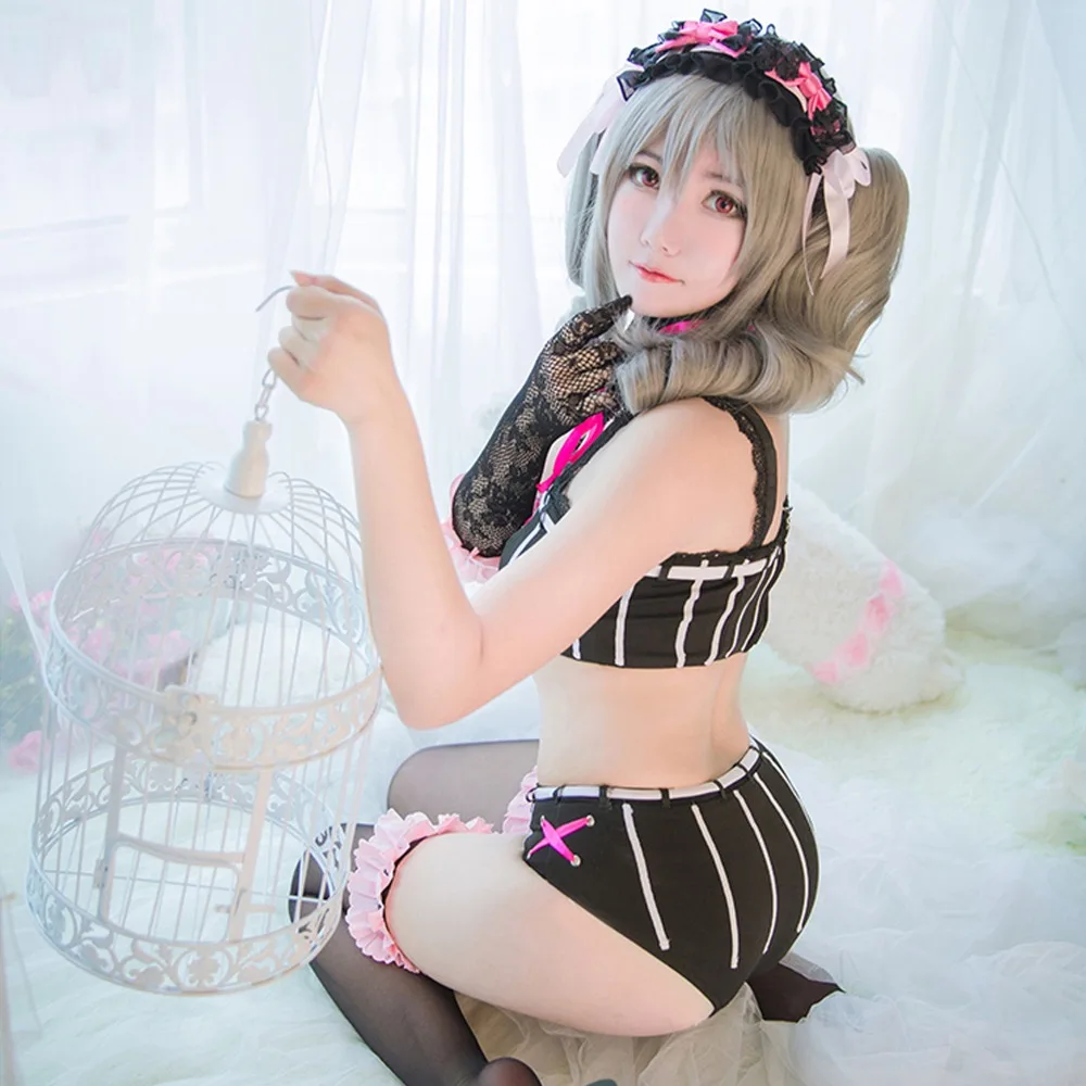 VEVEFHUANG аниме IDOLM STER Kanzaki Ranko сексуальный купальник косплей костюм для женщин