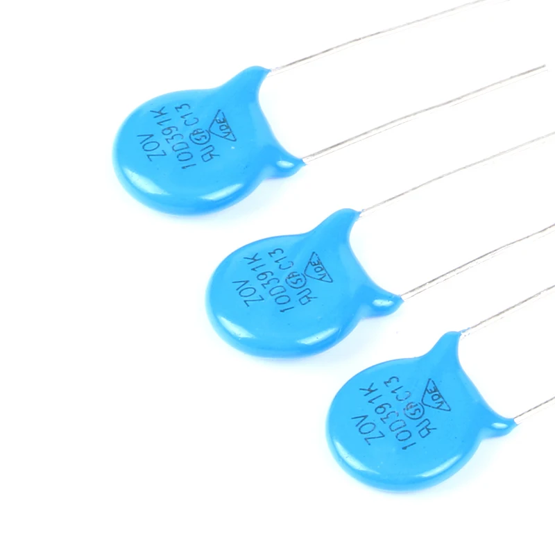 50pcs Varistors 10d391k 10d391k 10d391 390v Metal Voltage Dependent Resistor Vdr Vsr