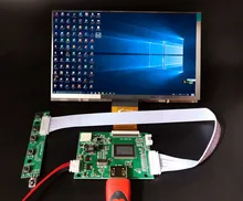 7 pulgadas 1024*600 pantalla LCD Monitor de pantalla conductor junta de Control Compatible con HDMI para Lattepanda Raspberry Pi Banana Pi