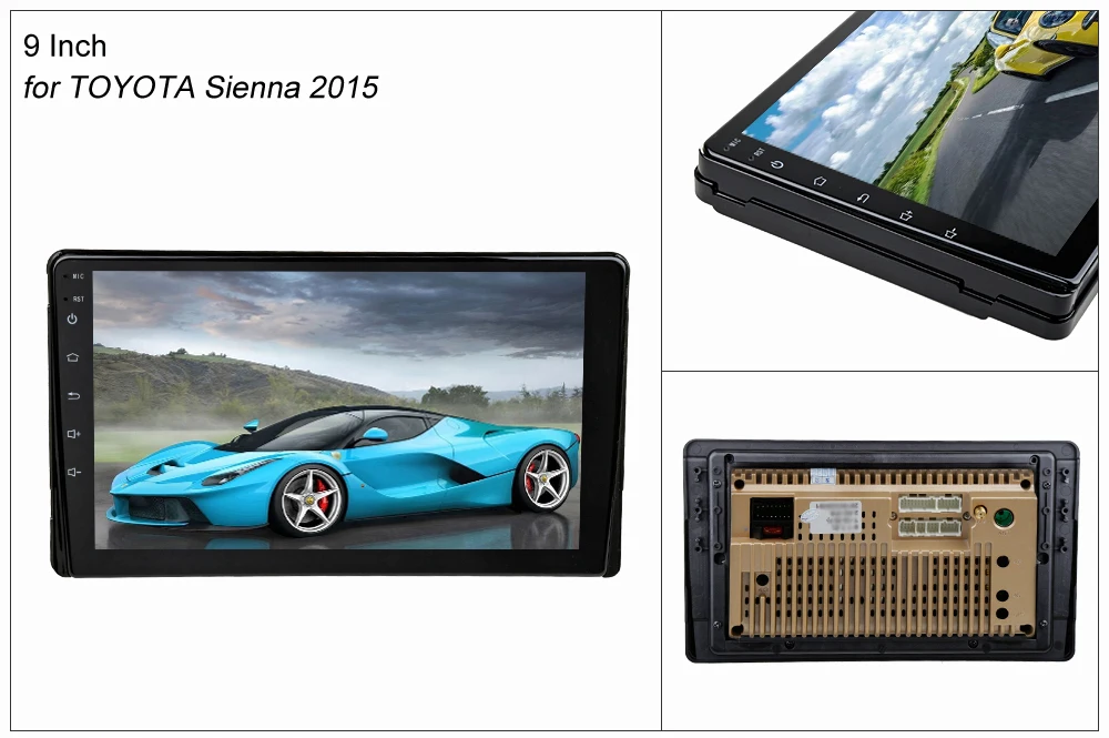 Sale SINOSMART 2.5D IPS/QLED Car GPS Navigation Player for Toyota Sienna 2004-18 Corolla Prius 32EQ DSP, 4G SIM Card Slot Optional 3