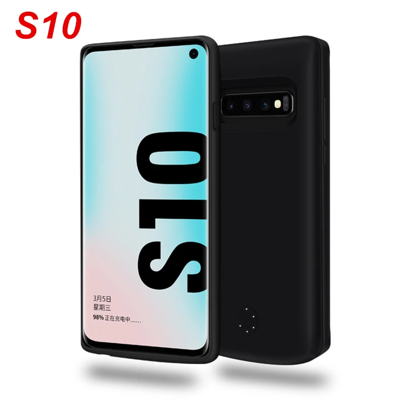 

For Samsung Galaxy S10 Battery Case Charger Case Smart 6000 Mah Power Bank Power For Samsung S10 Battery Case